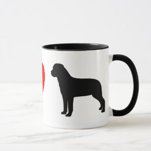 I Liebe Rottweilers Tasse