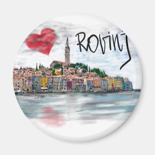 I Liebe Rovinj Magnet (Vorne)