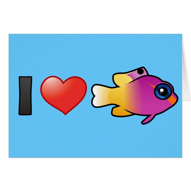 I Liebe Royal Gramma (Vorderseite (Horizontal))