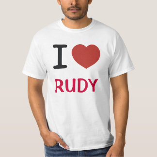 I Liebe Rudy T-Shirt