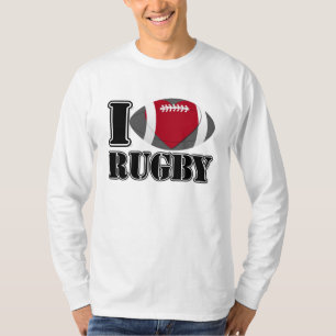 I Liebe Rugby Football T - Shirt