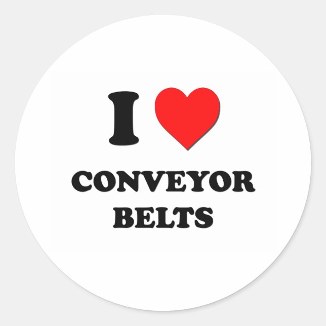 I LIEBE RUNDER AUFKLEBER (Vorderseite)