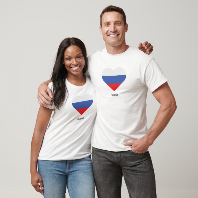 I Liebe Russland T-Shirt (Unisex)