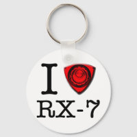 I Liebe RX-7 Schlüsselanhänger