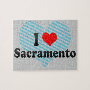 I Liebe Sacramento, Vereinigte Staaten Puzzle