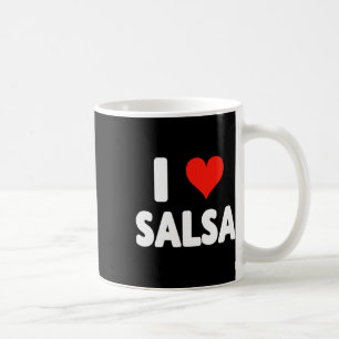 I Liebe Salsa Heart Dance Dance Studio Mex Kaffeetasse