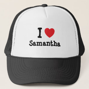 I Liebe Samantha T - Shirt Truckerkappe