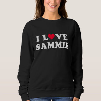 I Liebe Sammie Matching Girlfriend & Boyfriend Sam Sweatshirt