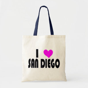 I Liebe San Diego Kalifornien Tragetasche