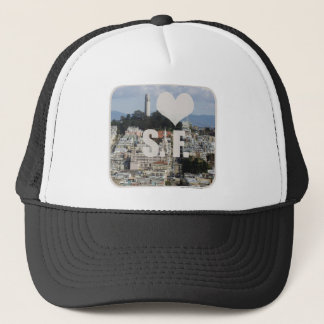 I Liebe San Francisco Truckerkappe