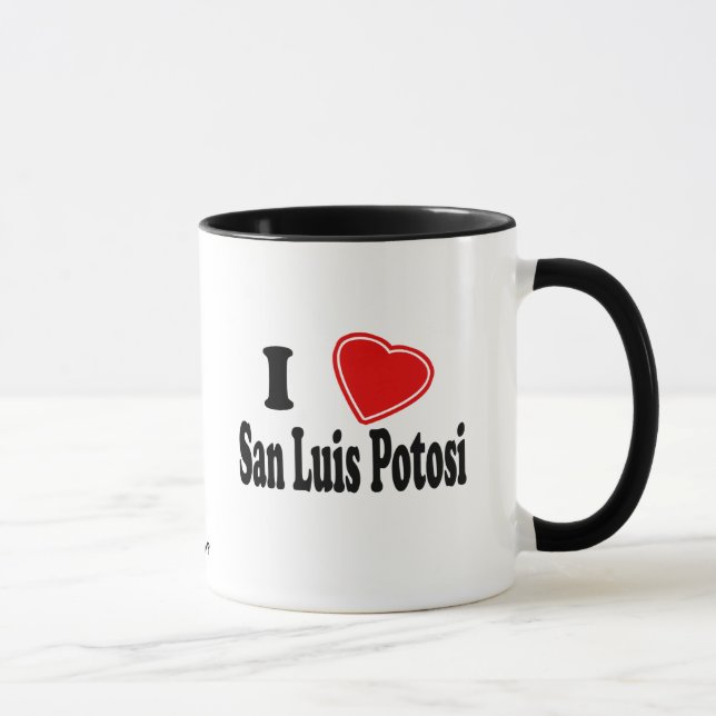 I Liebe San Luis Potosi Tasse (Rechts)