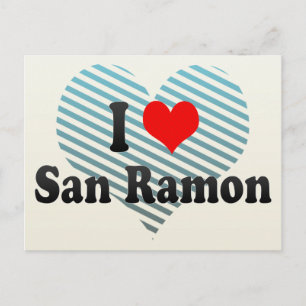 I Liebe San Ramon, Vereinigte Staaten Postkarte