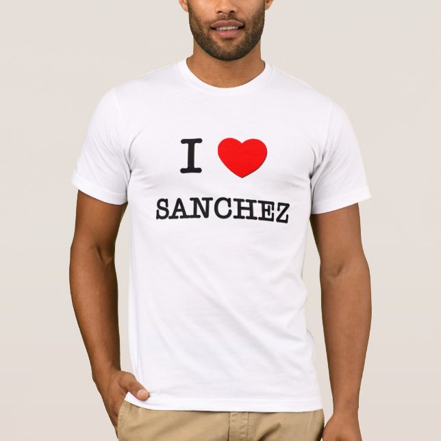 I Liebe Sanchez T-Shirt (Vorderseite)