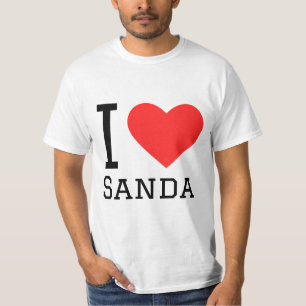 I Liebe Sanda T-Shirt
