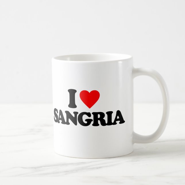 I LIEBE-SANGRIA TASSE (Rechts)