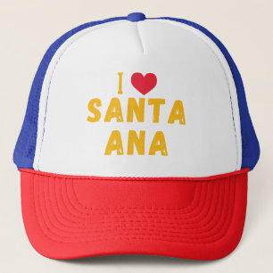 i Liebe Santa Ana, Kalifornien Truckerkappe