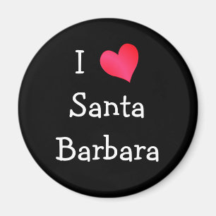 I Liebe Santa Barbara Magnet