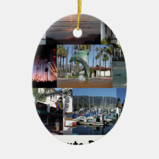 I Liebe Santa Barbara .png Keramikornament