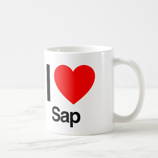 i Liebe sap Tasse (Rechts)
