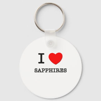 I Liebe Sapphires Schlüsselanhänger