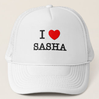 I Liebe Sasha Truckerkappe
