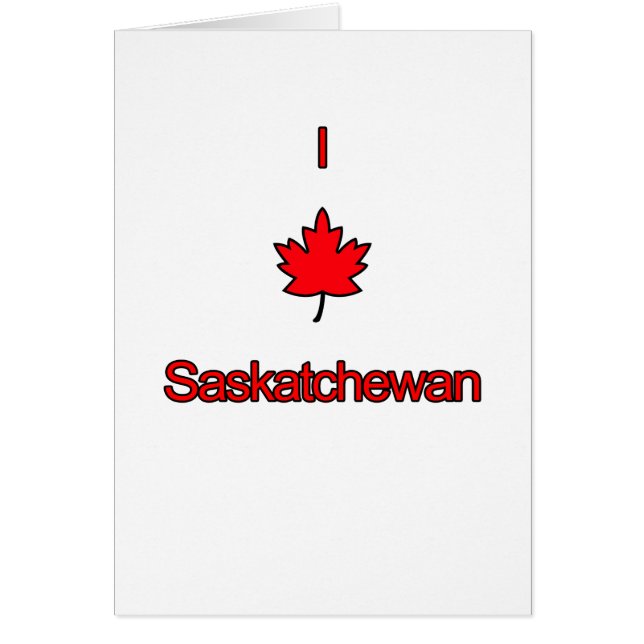 I Liebe Saskatchewan (Vorne)