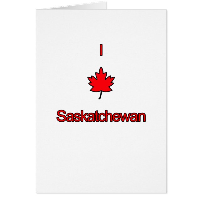 I Liebe Saskatchewan (Vorne)