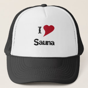 I Liebe-Sauna Truckerkappe