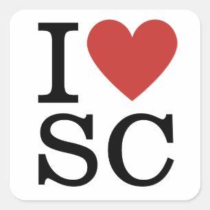 I ❤️ Liebe SC - Supply Chain STICKER