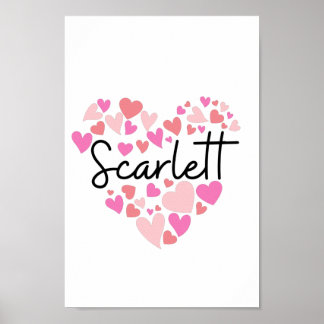 I Liebe Scarlett Poster