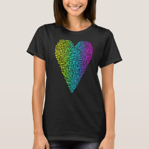 I Liebe Schach Herzschrittmacher Master Coach Stüc T-Shirt