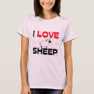 I Liebe-Schafe T-Shirt
