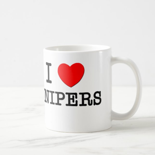 I Liebe-Scharfschützen Kaffeetasse (Rechts)