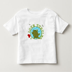 I Liebe-Schildkröten Kleinkind T-shirt