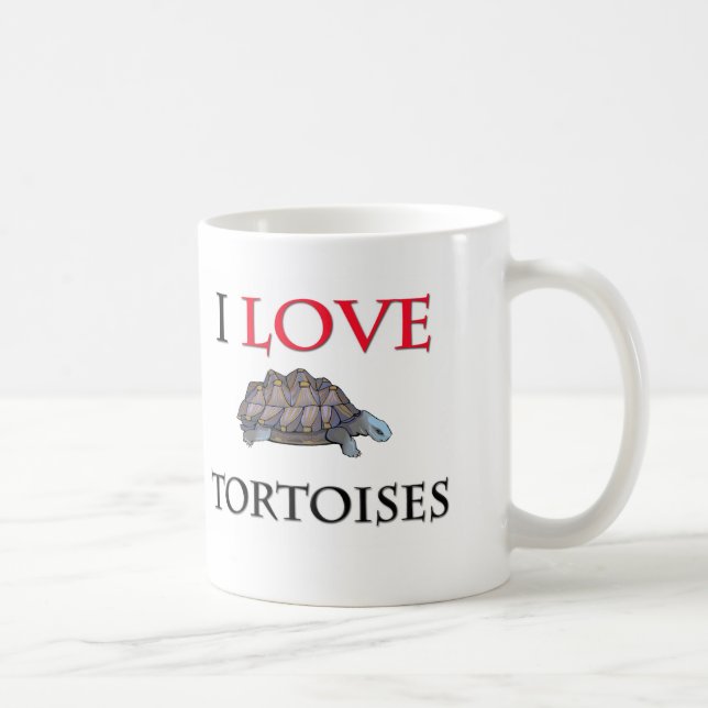 I Liebe-Schildkröten Tasse (Rechts)