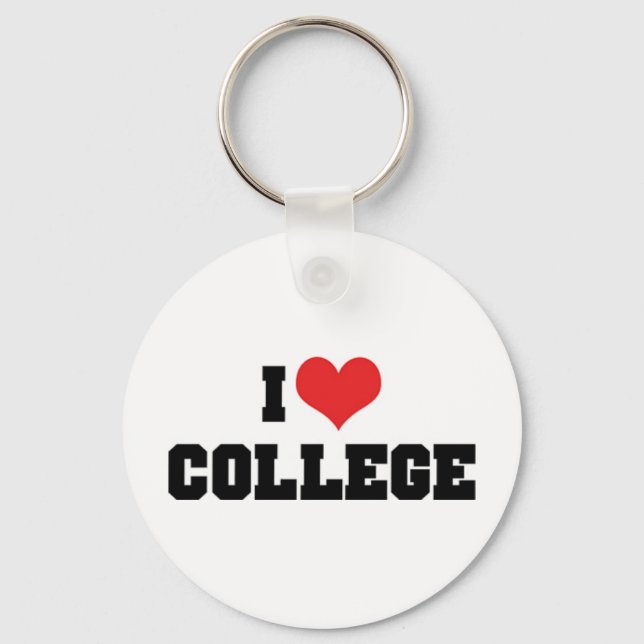 I LIEBE SCHLÜSSELANHÄNGER (Vorderseite)