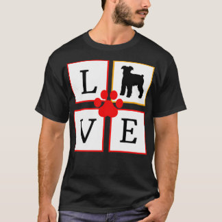 I Liebe Schnauzers T-Shirt