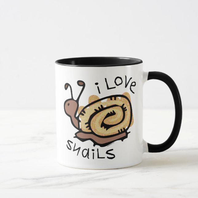 I Liebe-Schnecken Tasse (Rechts)