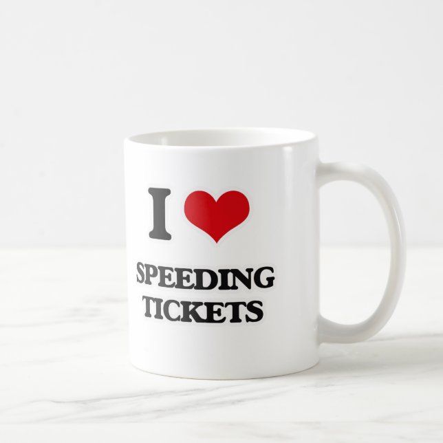 I Liebe-Schnellfahren-Karten Kaffeetasse (Rechts)
