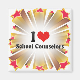 I Liebe School Counselors Magnet