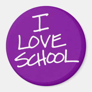 I Liebe-Schulmagnet Magnet