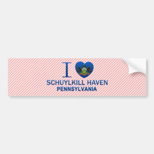 I Liebe Schuylkill Haven, PA Autoaufkleber