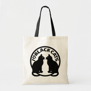 I LIEBE-SCHWARZE KATZEN TRAGETASCHE