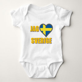 I Liebe Schweden (Zacke Älskar Sverige) Baby Strampler