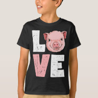 I Liebe Schweine Funny Pig Lover Bauer Farm Anim