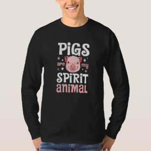 I Liebe Schweine Schweinefleisch Bauer Frauen Zuch T-Shirt