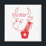 I Liebe Schweiz Magnet<br><div class="desc">Eine Liebeserklärung für die Schweiz</div>