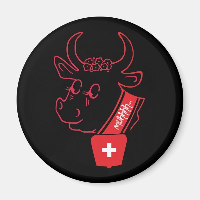 I Liebe Schweiz Magnet (Vorne)