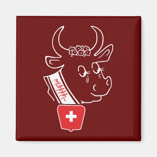 I Liebe Schweiz Magnet (Vorne)