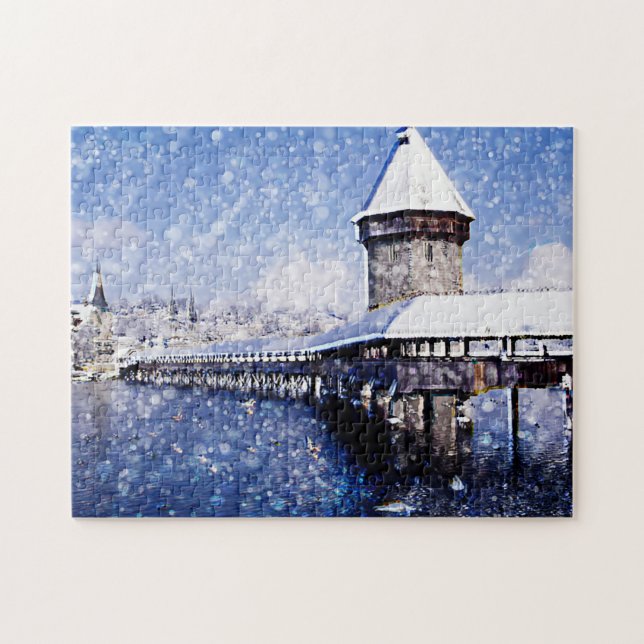 I Liebe Schweiz - Puzzle groß (Horizontal)